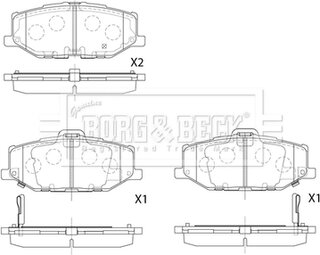 Borg & Beck BBP2879