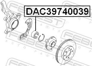 Febest DAC39740039