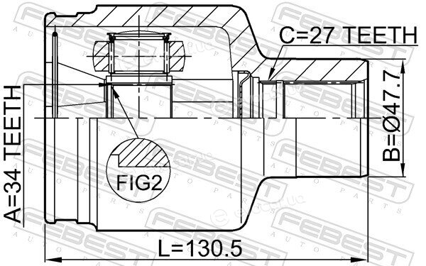 Febest 1411-REXIIPT