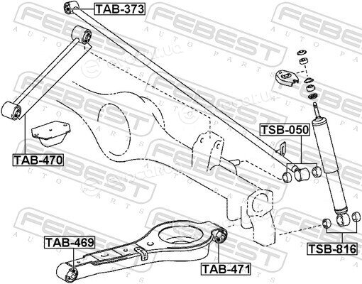 Febest TSB-050