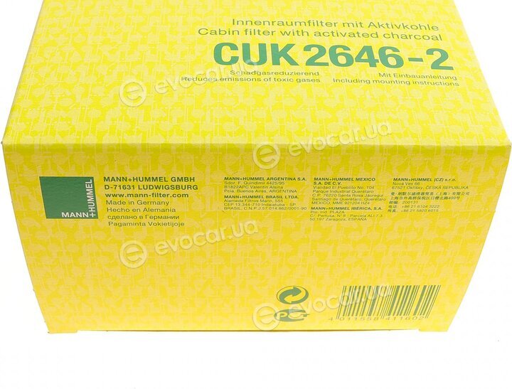 Mann CUK 2646-2