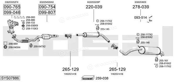 Bosal SYS07886