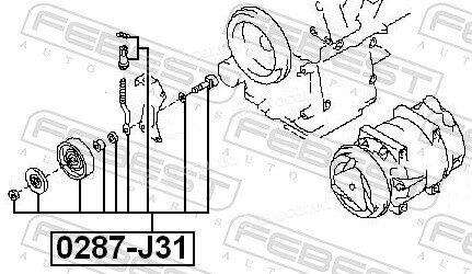 Febest 0287-J31