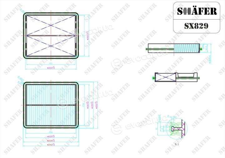 Shafer SX829