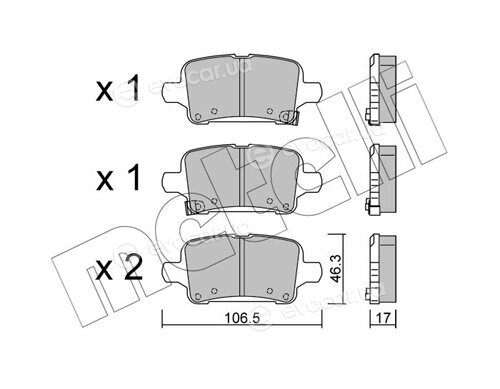 Metelli 22-1180-0