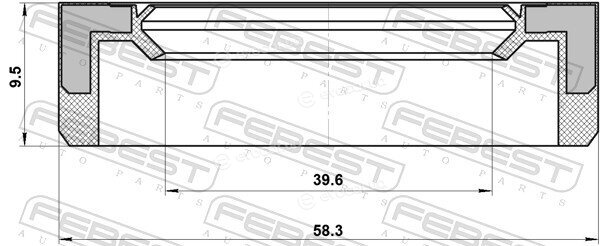 Febest 95BAS-41581010X