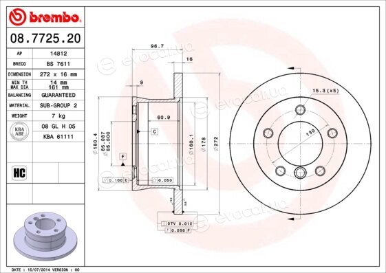 Brembo 08.7725.20