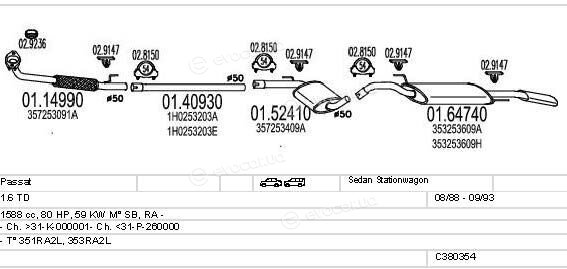 MTS C380354003213