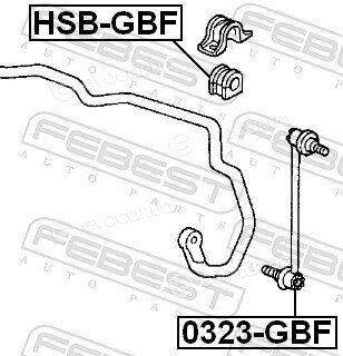 Febest HSB-GBF