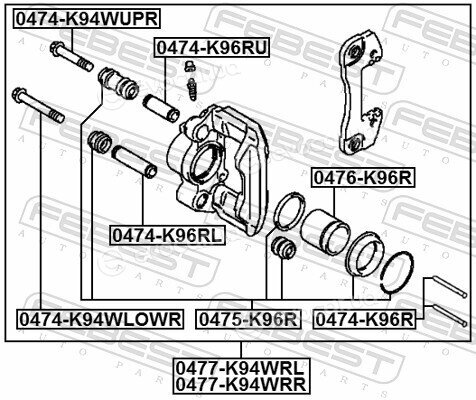 Febest 0474-K94WLOWR