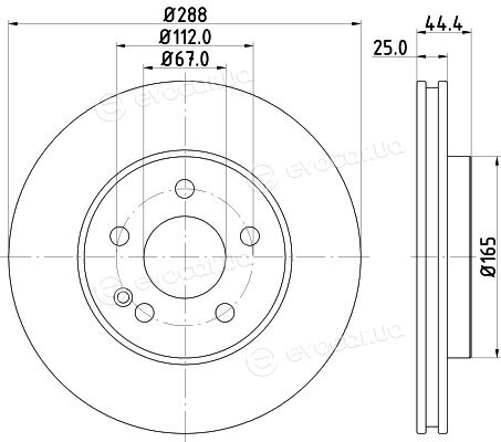 Hella Pagid 8DD 355 111-081