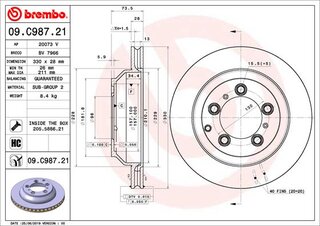 Brembo 09.C987.21