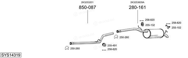 Bosal SYS14319