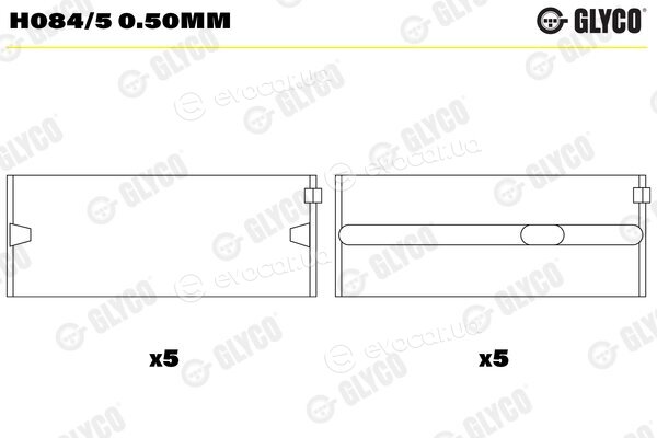 Glyco H084/5 0.50mm