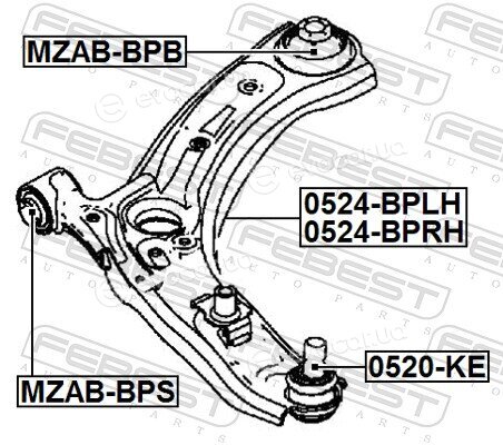 Febest 0524-BPRH