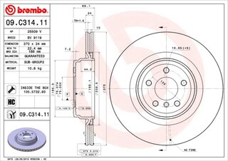 Brembo 09.C314.11