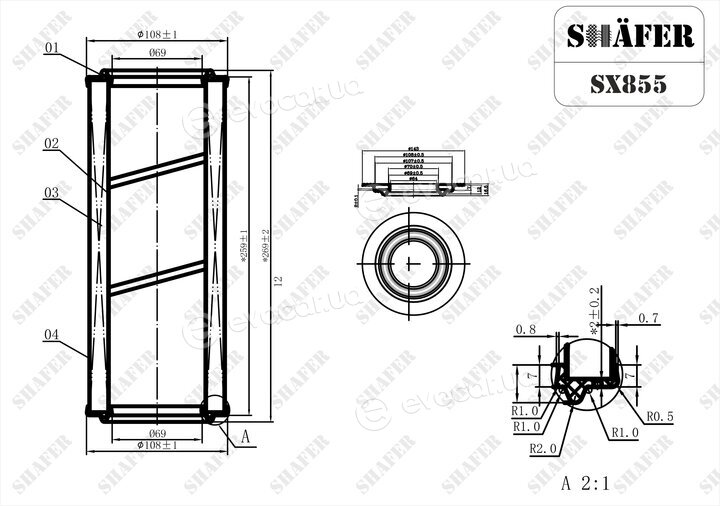 Shafer SX855