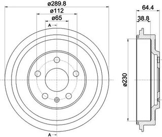 Hella Pagid 8DT 355 302-561