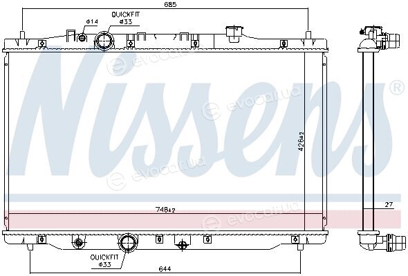 Nissens 606522