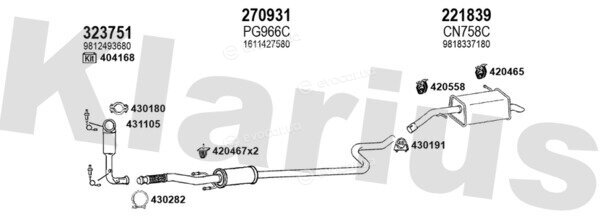 Klarius 181306E