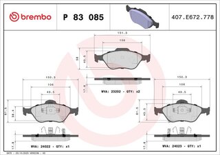 Brembo P 83 085