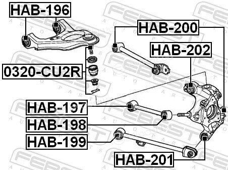 Febest 0320-CU2R