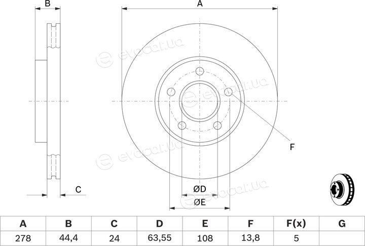 Bosch 0 986 479 B66
