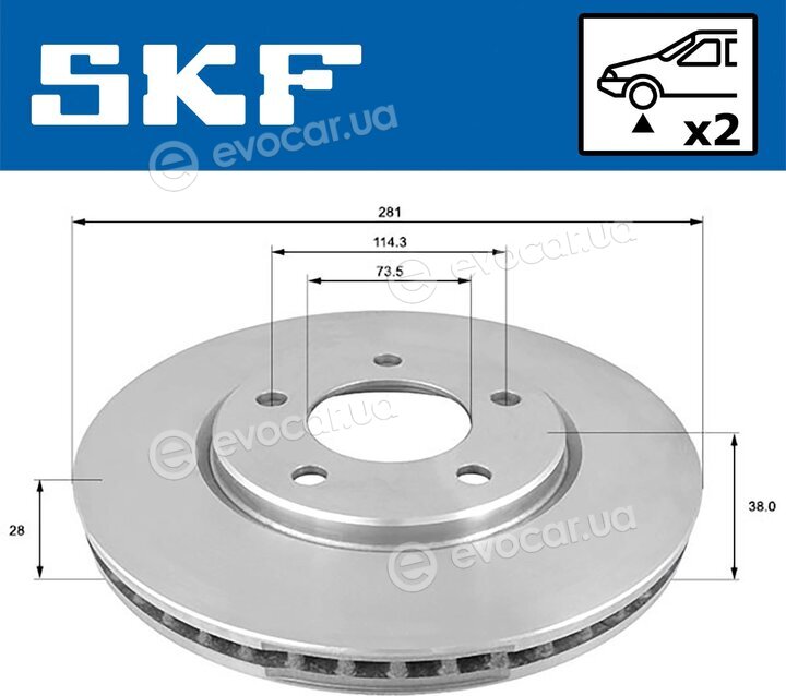 SKF VKBD 80594 V2