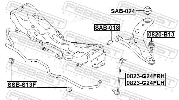 Febest 0823-G24FLH