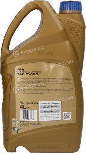 Ravenol VFE SAE 5W20 4L