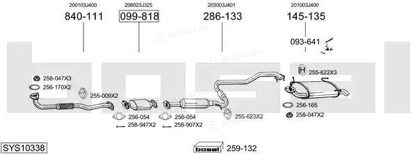 Bosal SYS10338