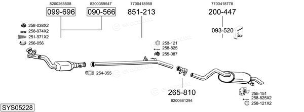 Bosal SYS05228