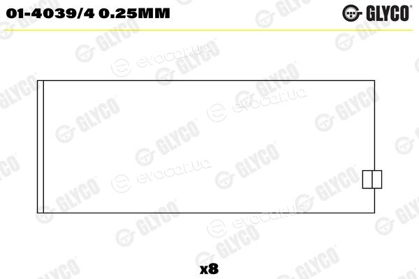 Glyco 01-4039/4 0.25mm