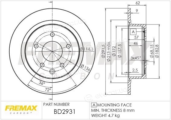 Fremax BD-2931