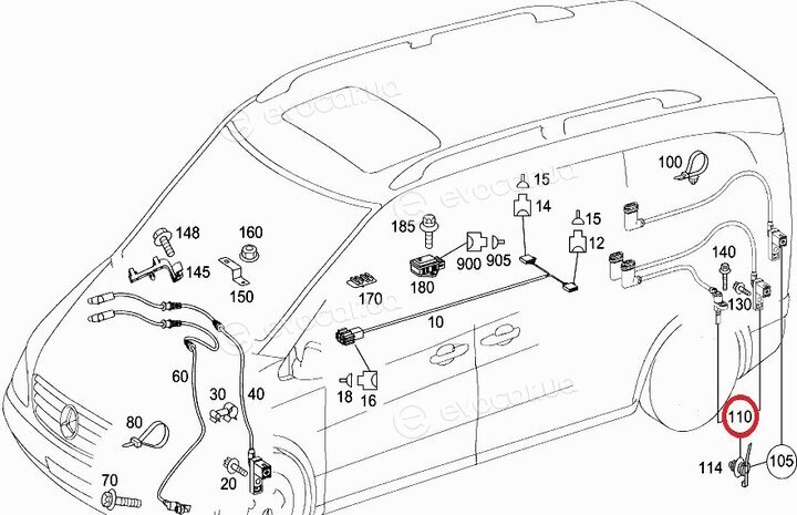Mercedes-Benz A6394409734