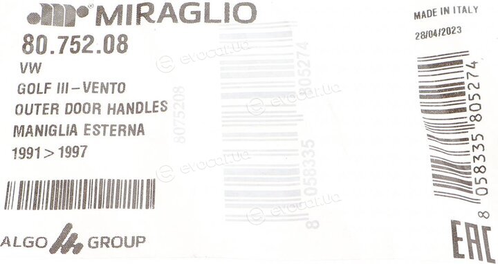 Miraglio 80.752.08