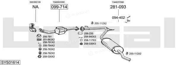 Bosal SYS01614