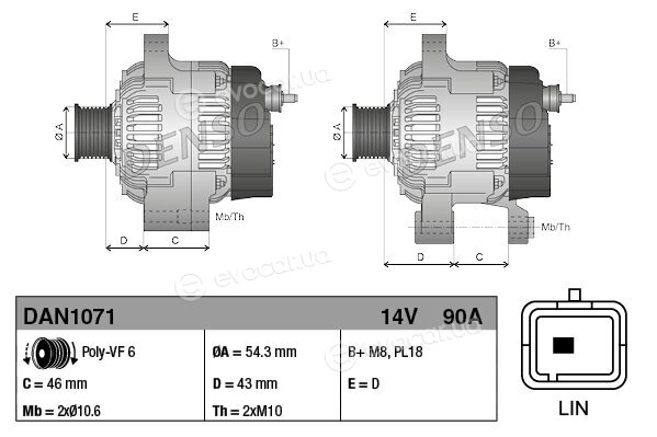 Denso DAN1071
