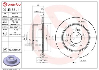 Brembo 09.E168.11