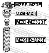 Febest MZD-MZ323F
