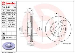 Brembo 09.9541.11