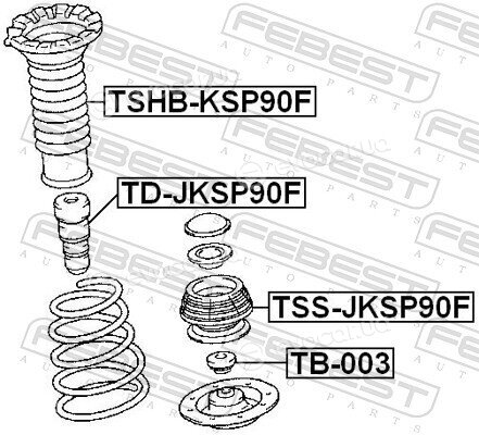 Febest TSS-JKSP90F