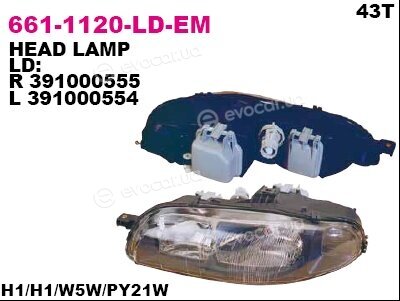 Depo / Loro 661-1120L-LD-EM