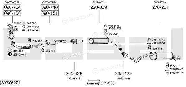 Bosal SYS06271