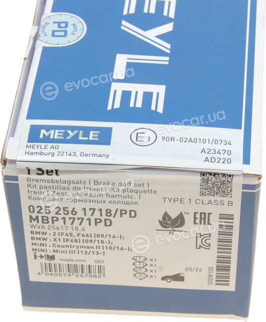 Meyle 025 256 1718/PD