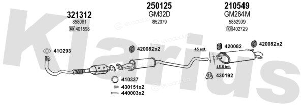 Klarius 390893E