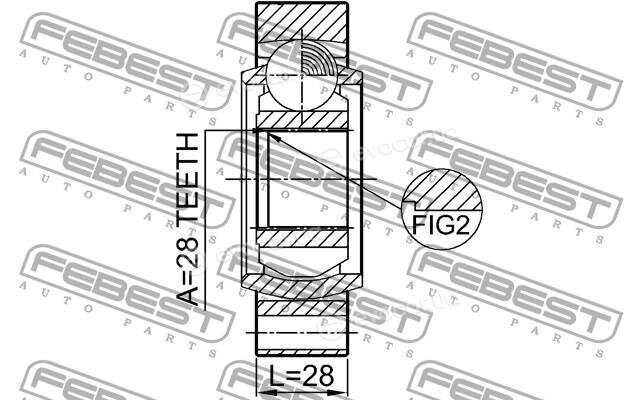Febest 1411-REXR