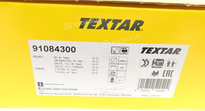 Textar 91084300