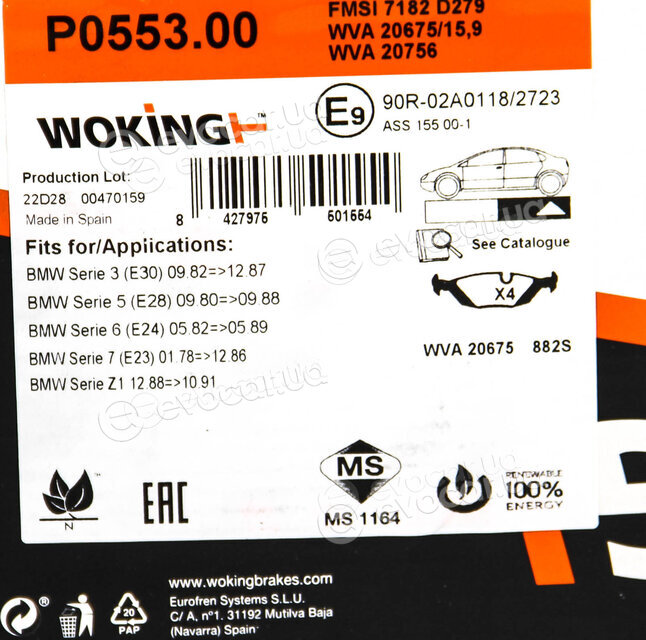 Woking P0553.00