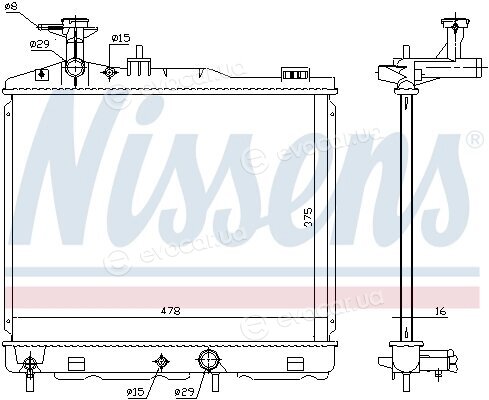 Nissens 628982